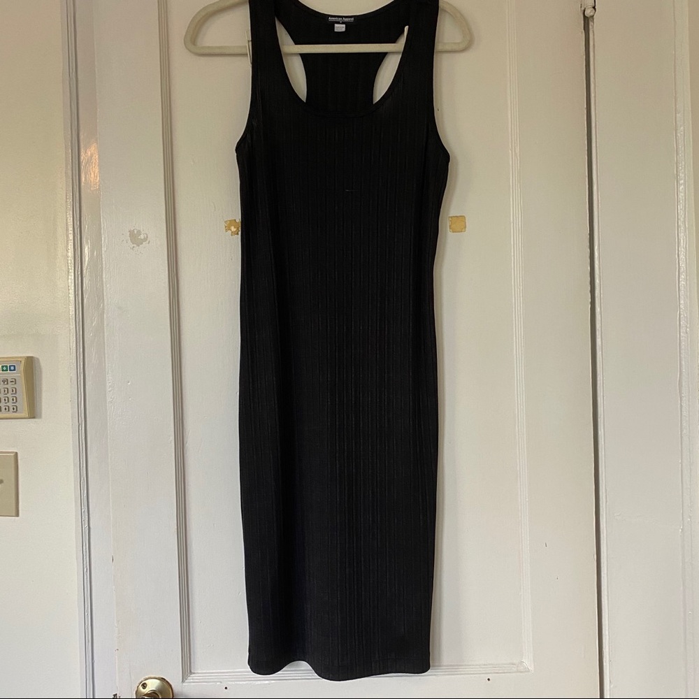 American Apparel Midi Ribbed Dress